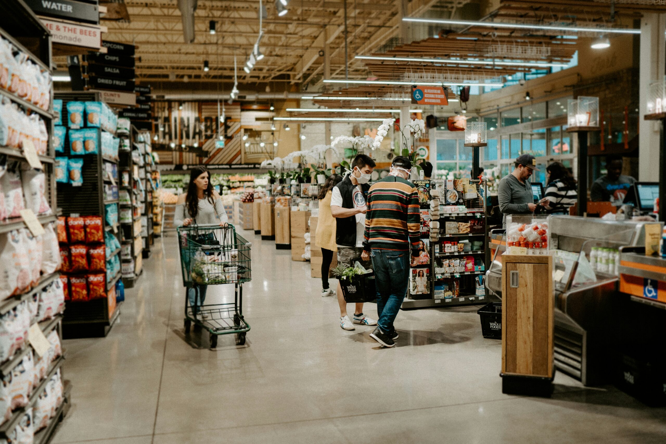 agencement épicerie