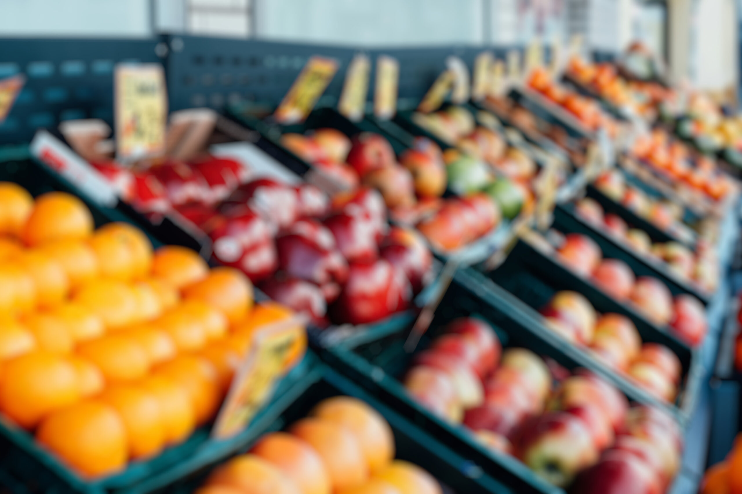 Rayonnage alimentaire