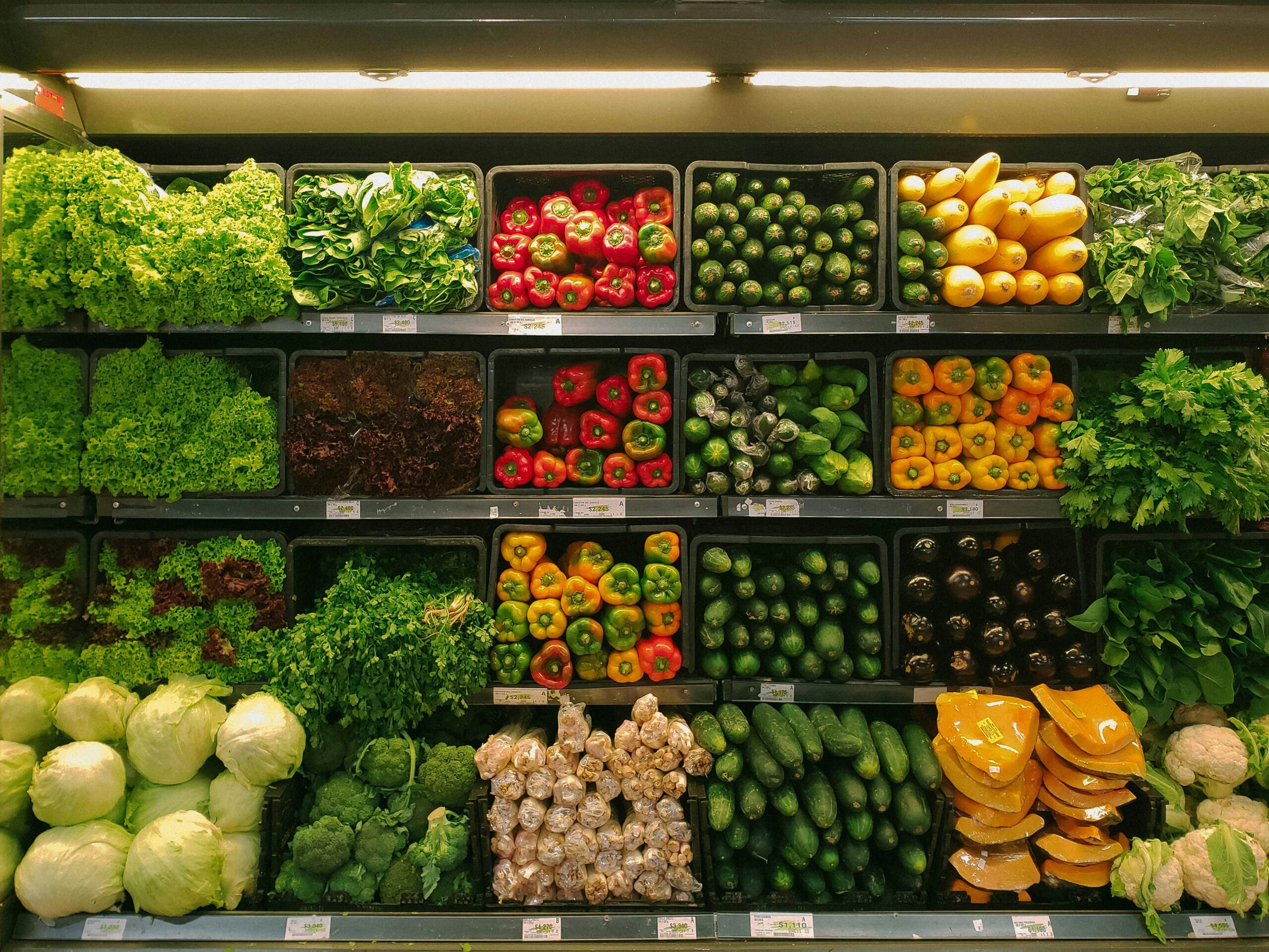 rayonnage légumes
